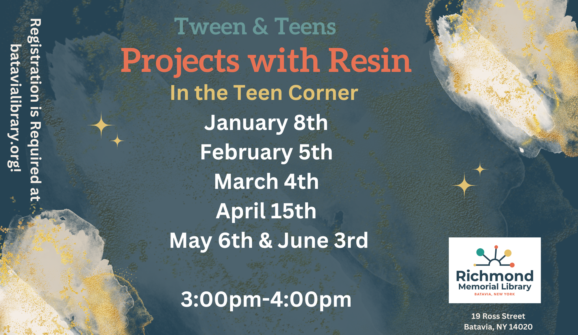 Tween/Teen Programming: Projects with Resin! 