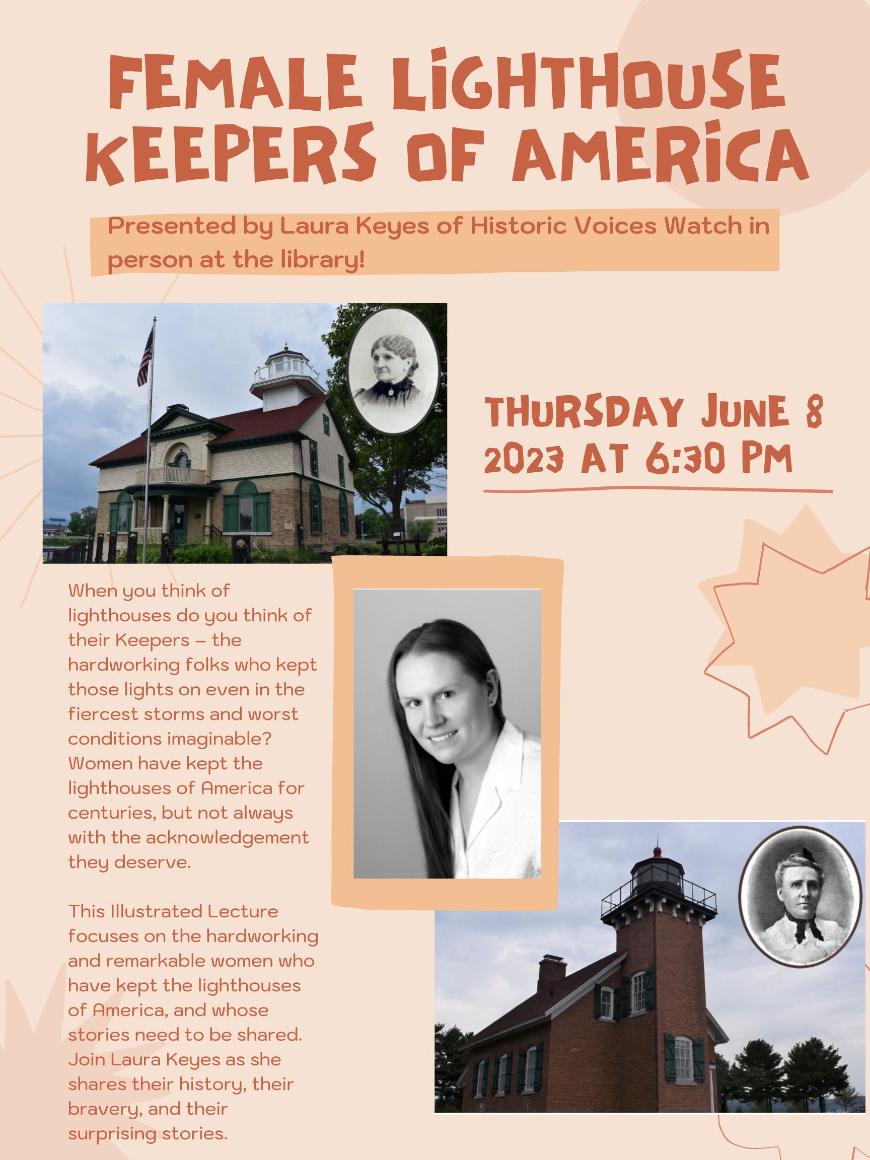 Virtual Presentation of "Female Lighthouse Keepers of America"